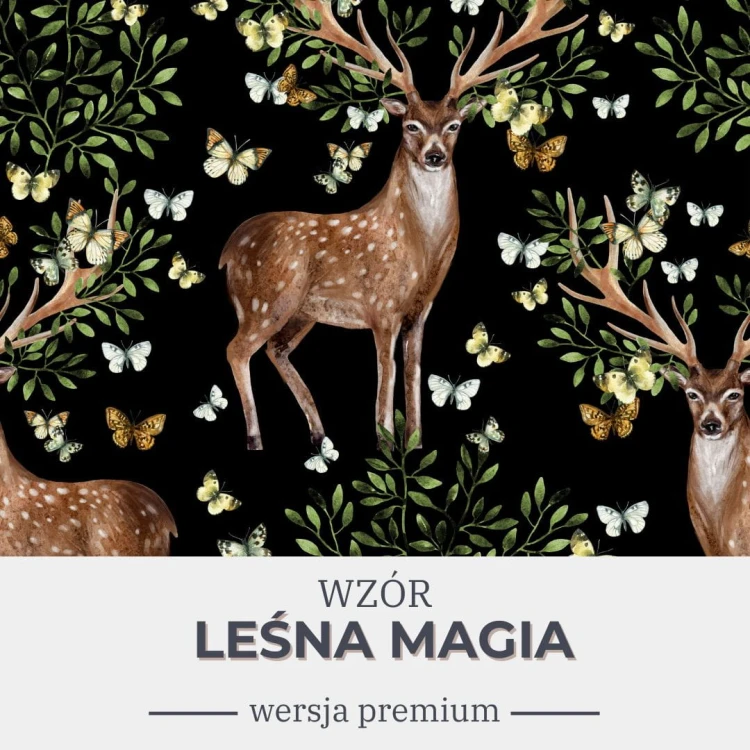 kołdra obciążeniowa wzór leśna magia.jpg
