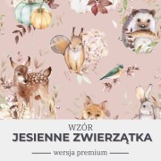 kołdra obciążeniowa wzór jesienne zwierzątka.jpg