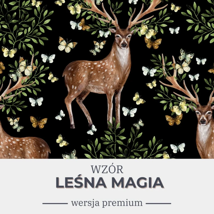 kołdra obciążeniowa wzór leśna magia.jpg